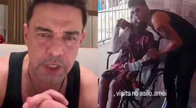 Zezé Di Camargo critica sósia e chama fã de "ridículo"