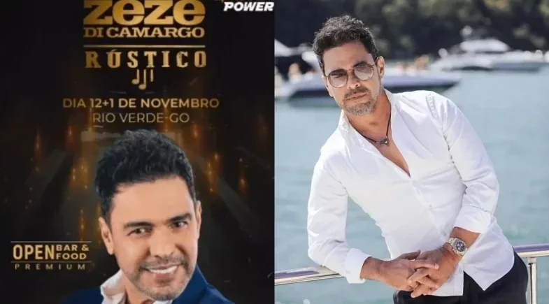 Zezé Di Camargo: show usa "12 + 1" e vira alvo de suspeita política
