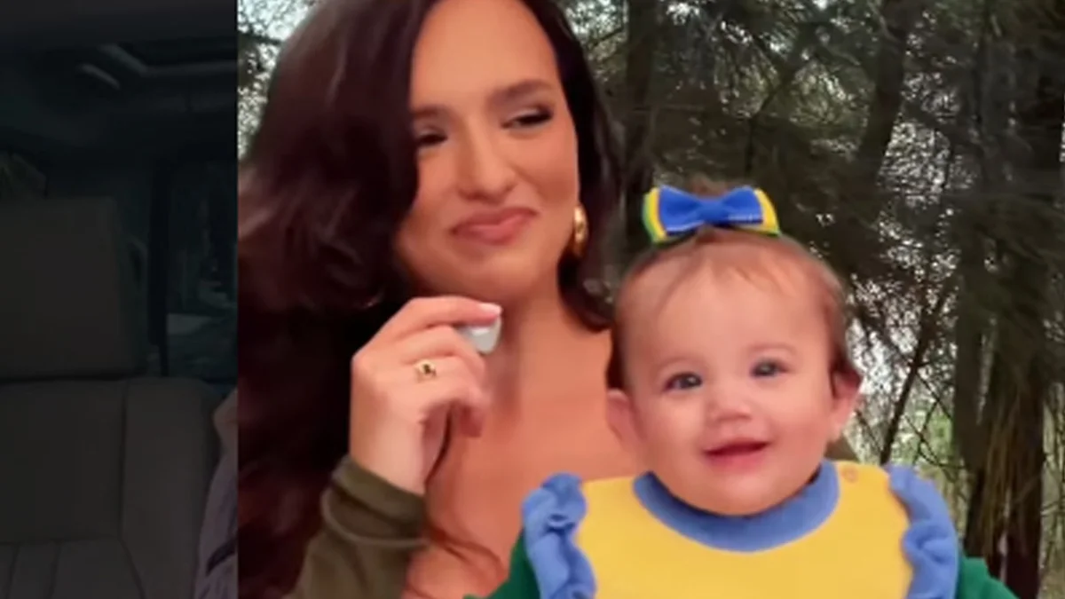 Zuza, filha de Rafa Kalimann, pronta para a primeira Copa do Brasil