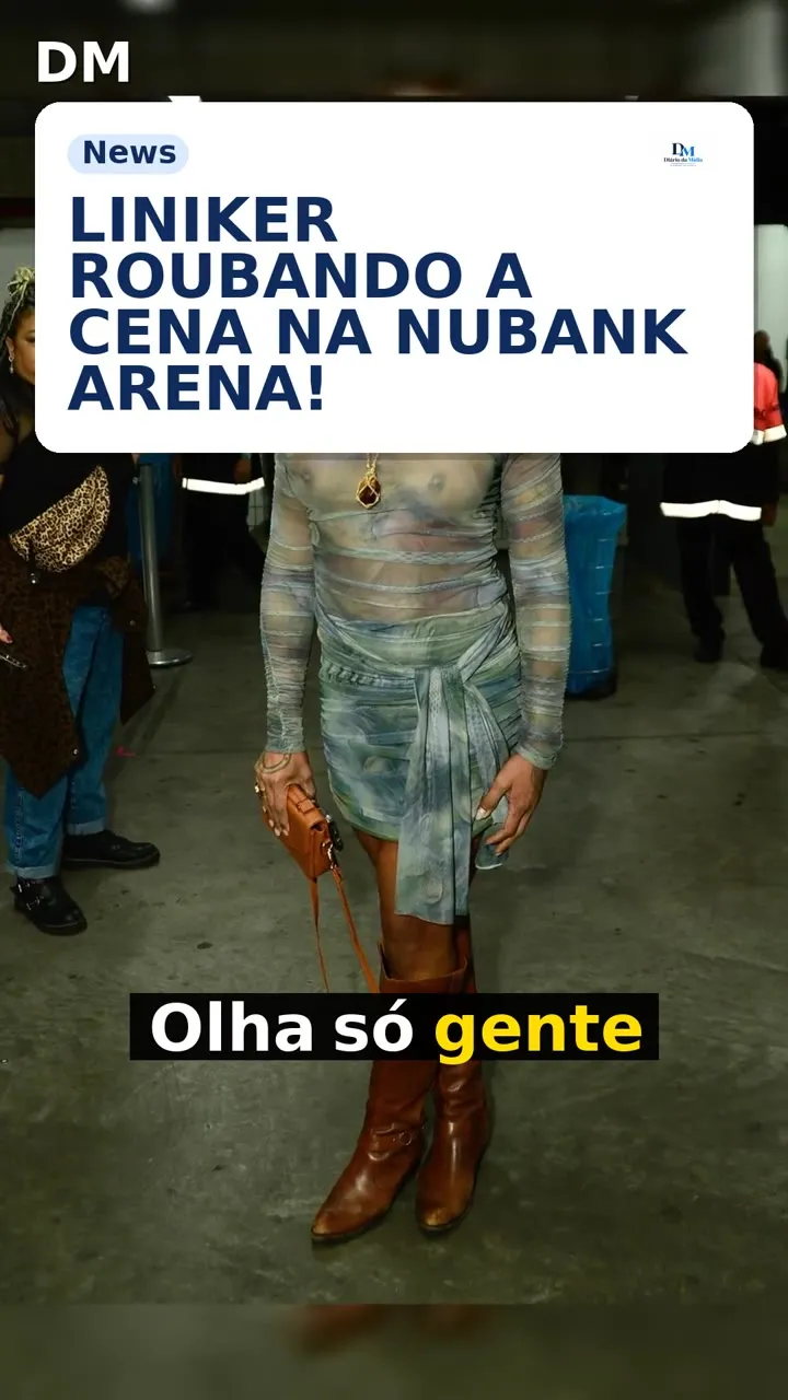 Liniker abre 'Bye Bye Caju' e atrai famosos à Nubank Arena