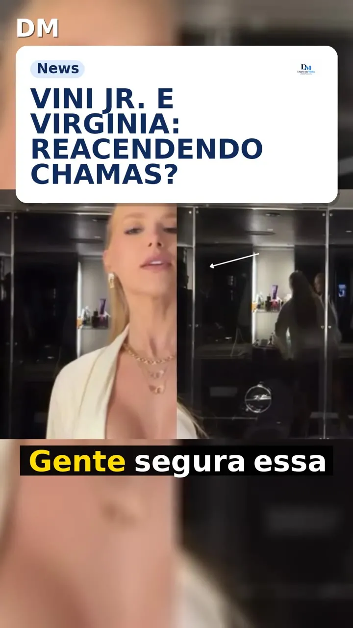 Vini Jr. surge em vídeo de Virginia e reacende boatos