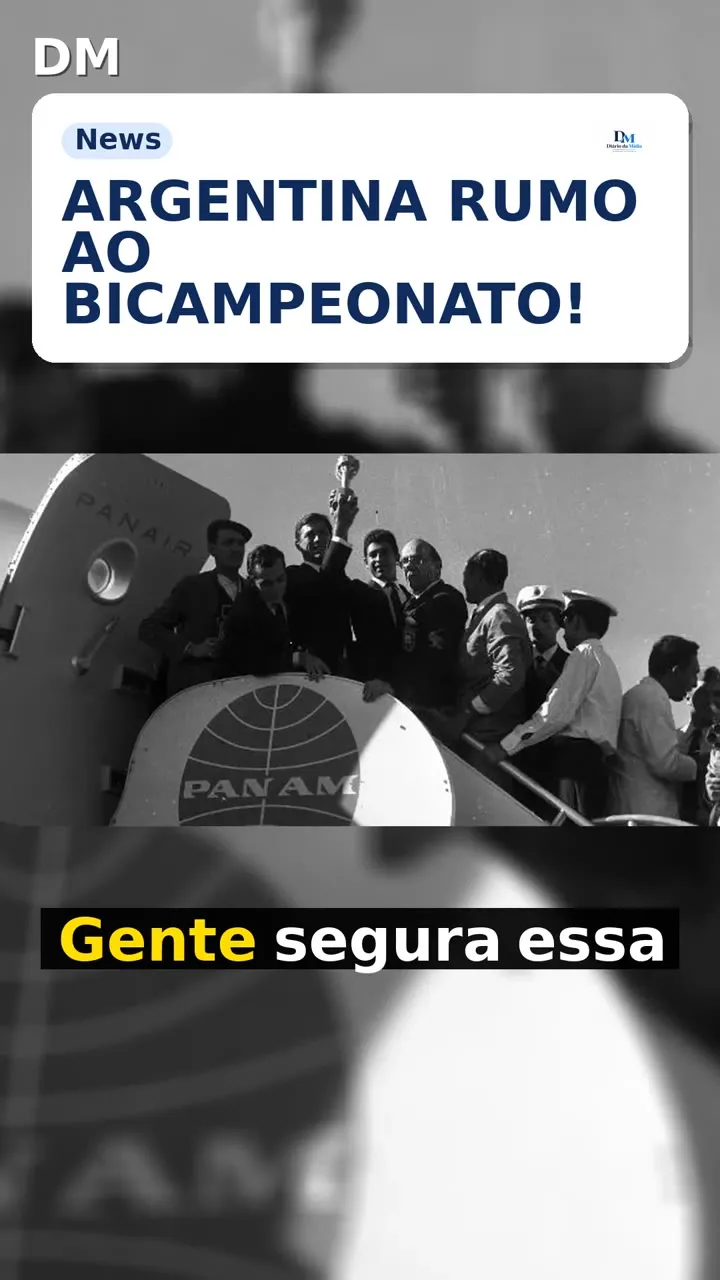 Argentina a um passo de romper tabu do bicampeonato