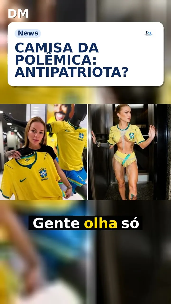 Customização vira caso: Ravena Hanniely acusada de antipatriota