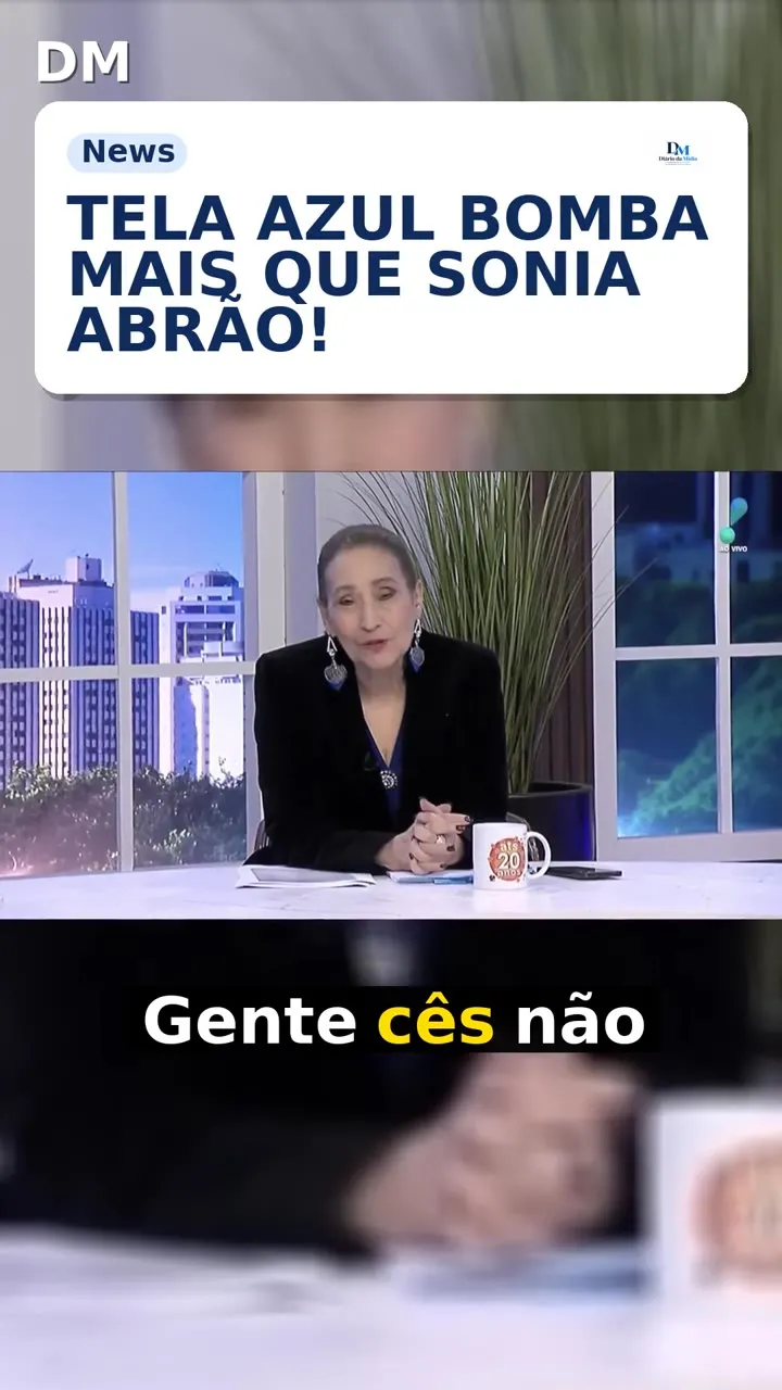 Tela azul da RedeTV! teve mais público que Sonia Abrão