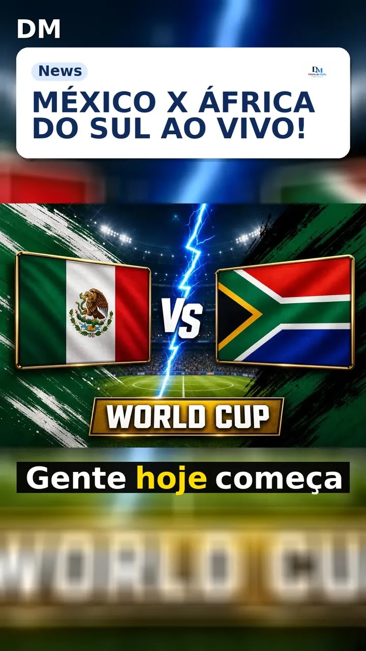Saiba onde assistir Mexico x África do Sul ao vivo HOJE - Copa do Mundo