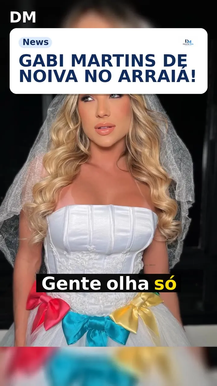 Gabi Martins surge de noiva em arraiá e declara: pronta
