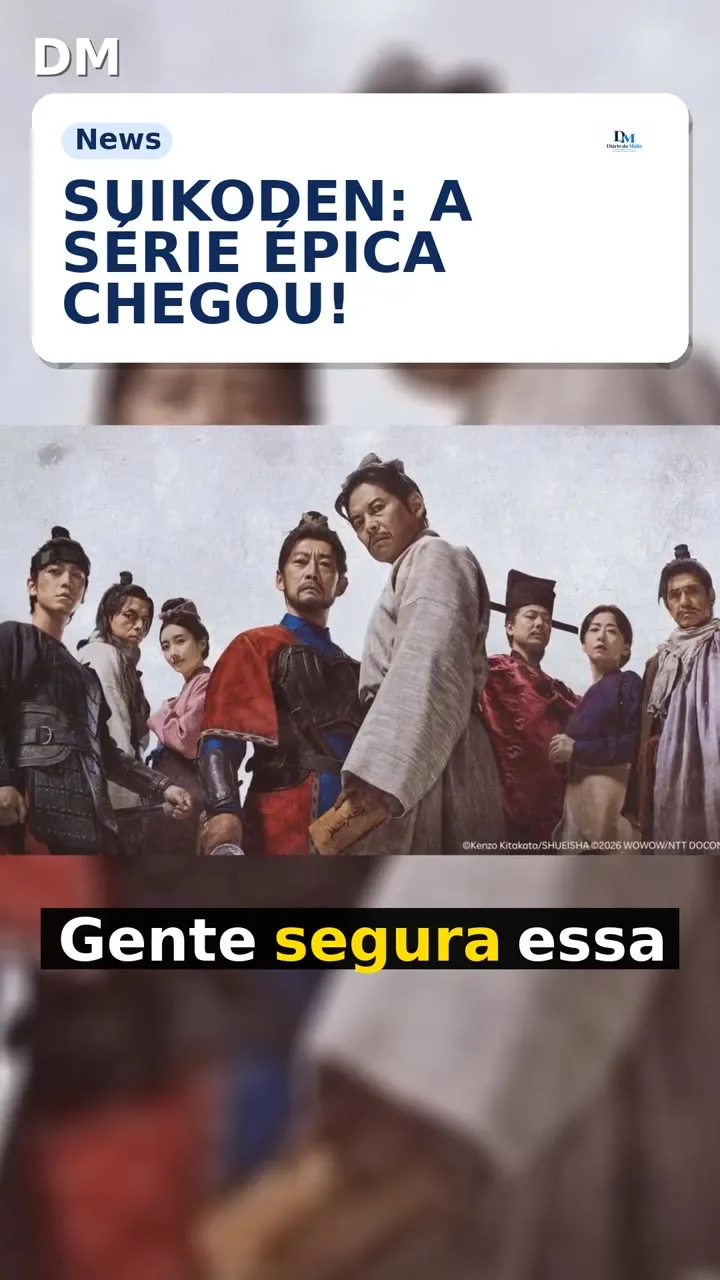 SUIKODEN: adaptação épica rodada em 17 províncias no Japão