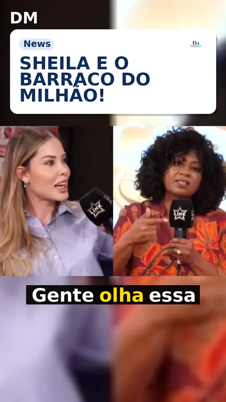 Sheila levou R$1,1 milhão e virou barraco ao vivo