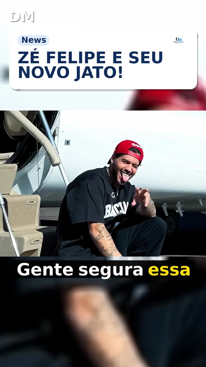 Zé Felipe adquire jato particular PS-JFV e mostra conquista