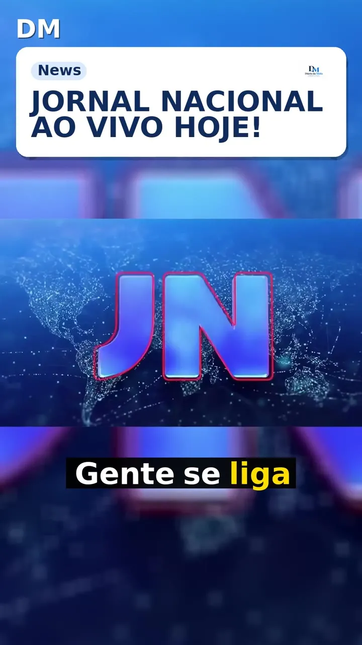 Jornal Nacional confirma horário e transmissão pela Globo