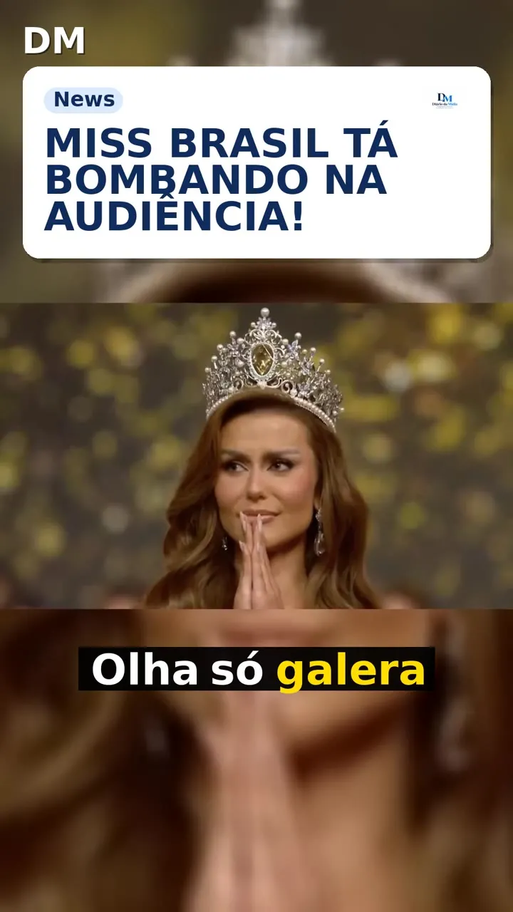 Miss Brasil registra pico de 4,36 pontos e conquista vice-liderança