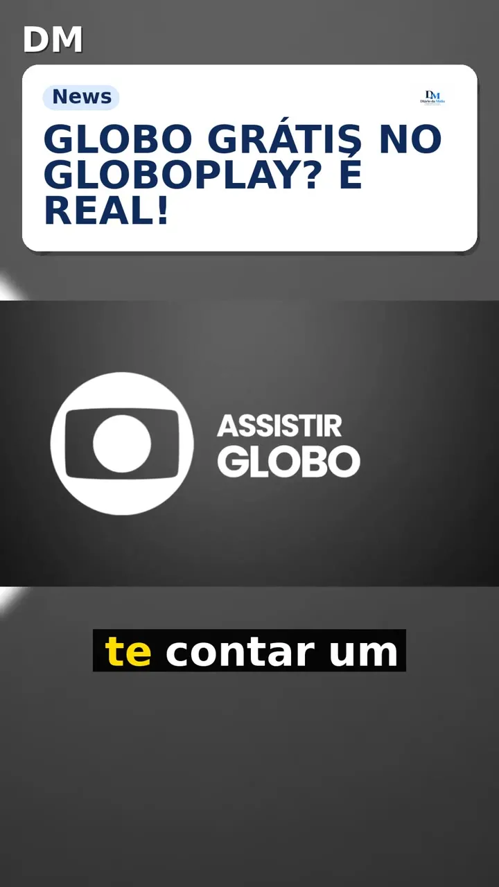 Globo ao vivo grátis no Globoplay: veja como acessar