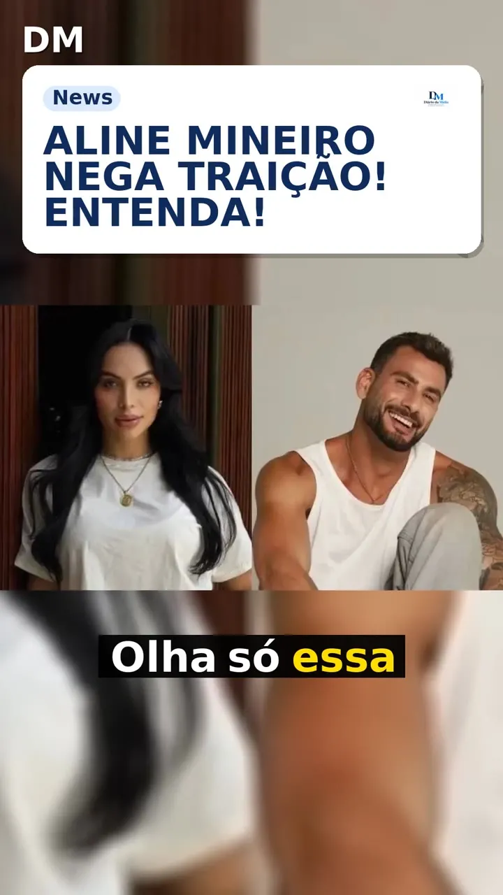 Aline Mineiro nega traição e reforça término amigável