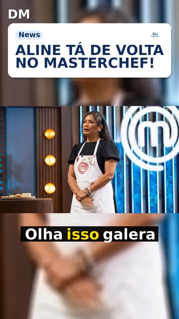 Aline volta ao MasterChef: vence repescagem com balotine