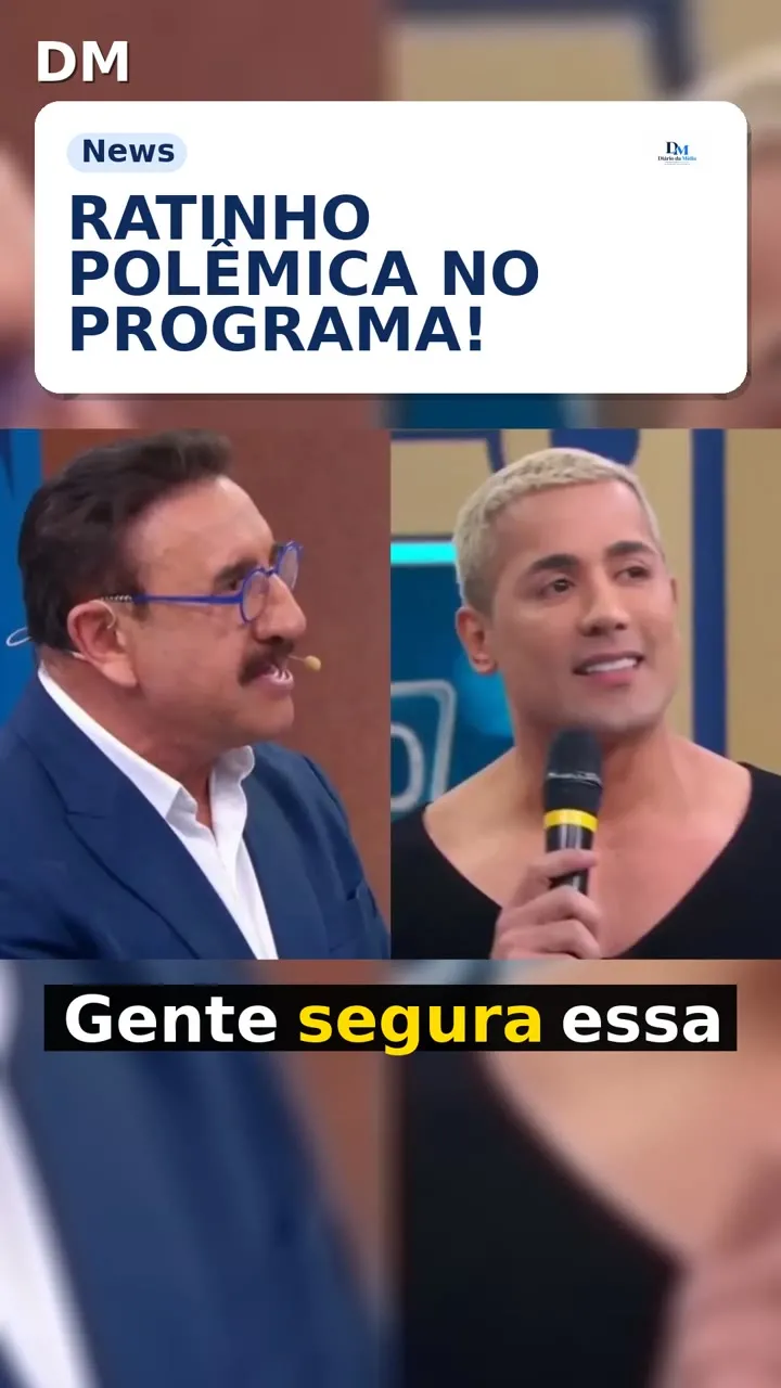 Ratinho é criticado por chamar Tiago Piquilo de 'viado'
