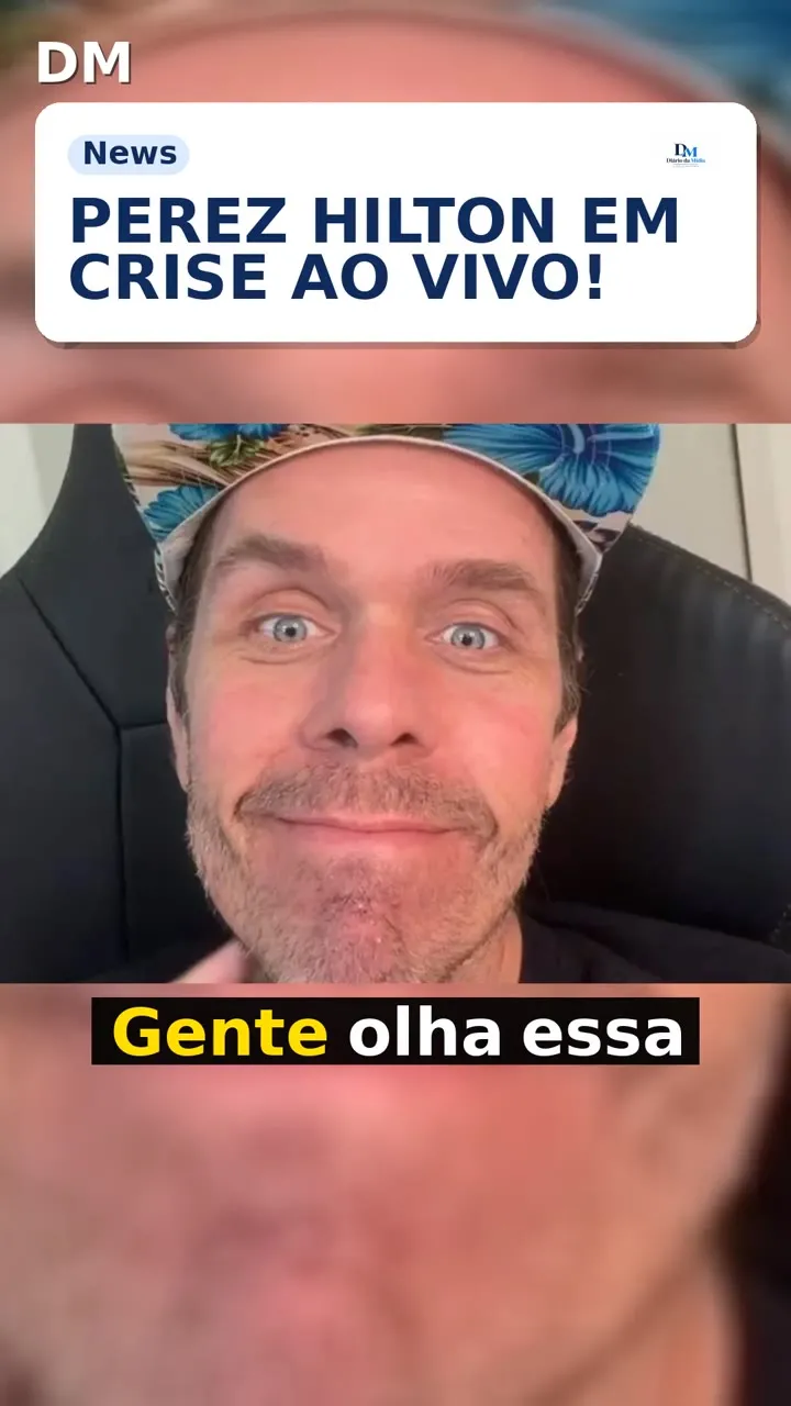 Perez Hilton: filhos saíram de casa após live de automutilação