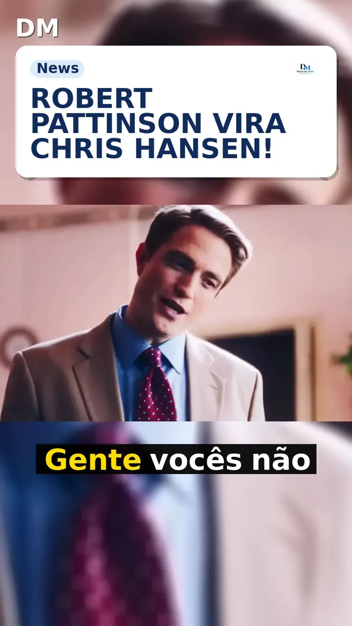 Primetime: Robert Pattinson revive Chris Hansen e reabre debate sobre To Catch a Predator