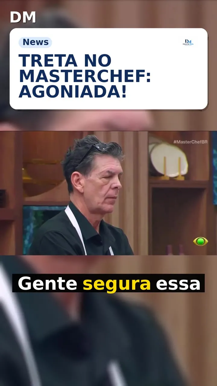 Maria Eduarda se irrita com Everaldo no MasterChef