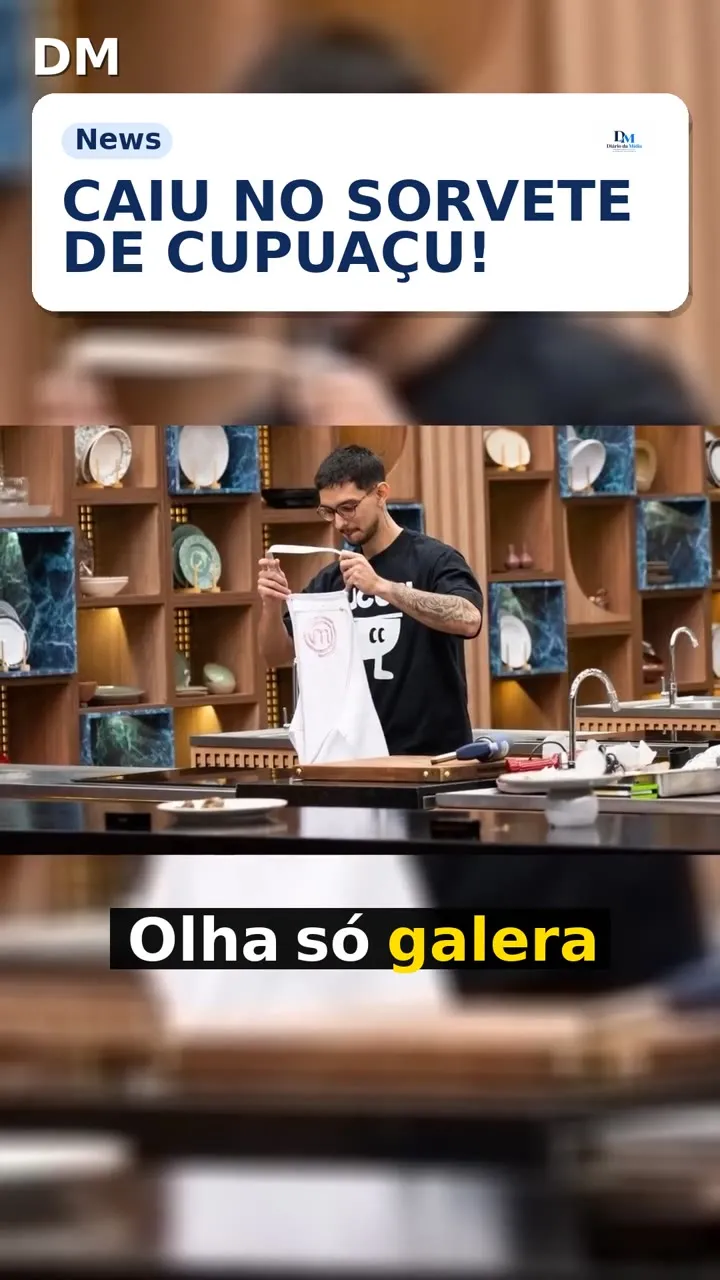 Everaldo: sorvete de cupuaçu com nitrogênio define eliminação
