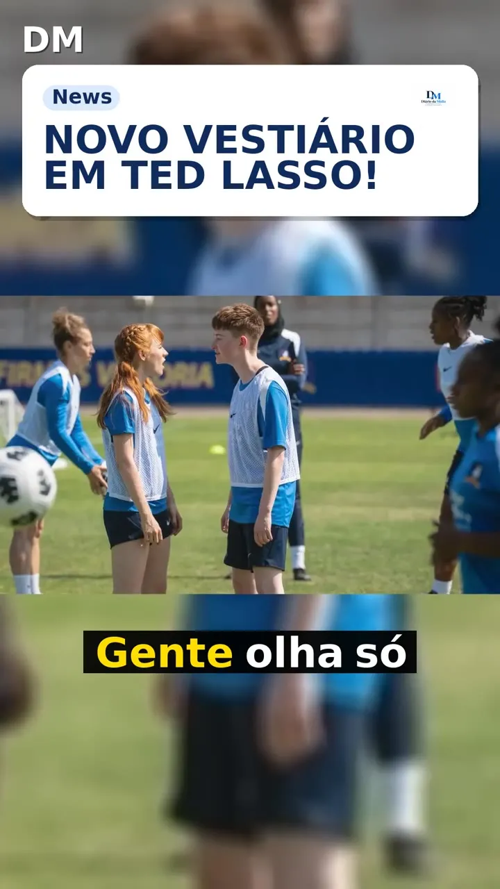 Ted Lasso: vestiário reformado marca a nova temporada