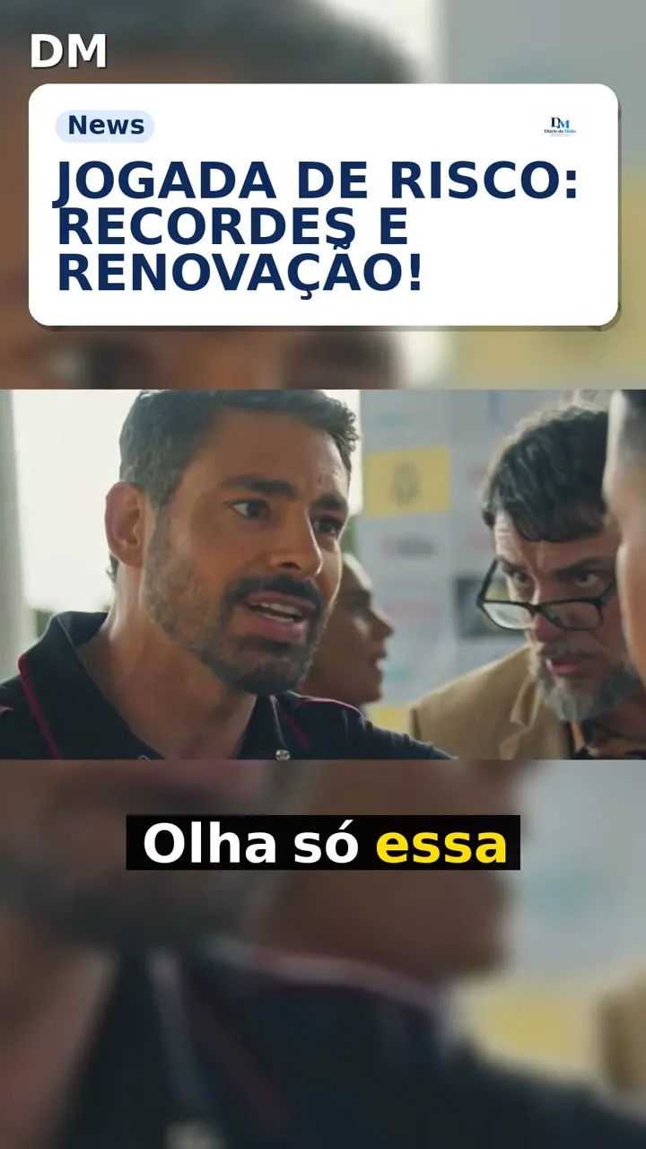 Jogada de Risco: série quebra recorde no Globoplay