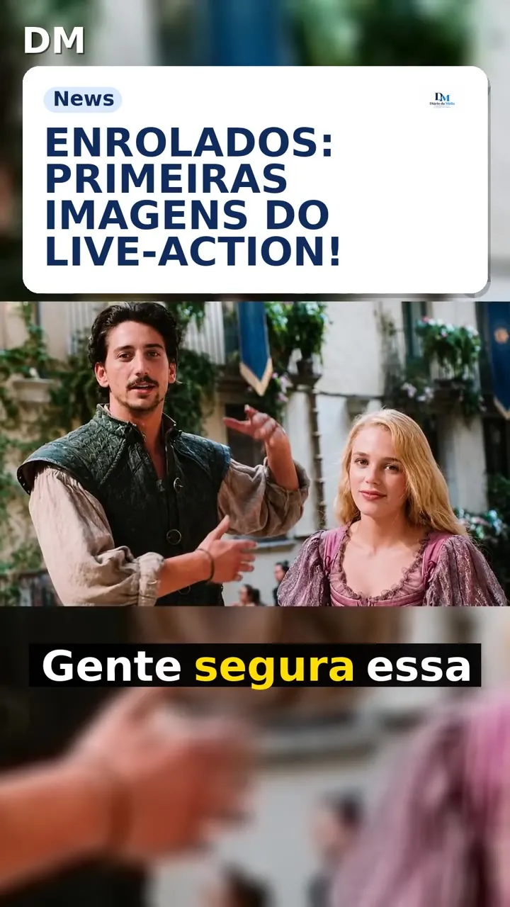 Enrolados: primeiras imagens oficiais mostram Rapunzel e Flynn