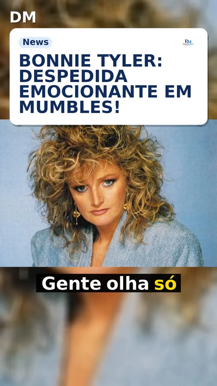 Bonnie Tyler: multidão toma Mumbles para funeral da cantora