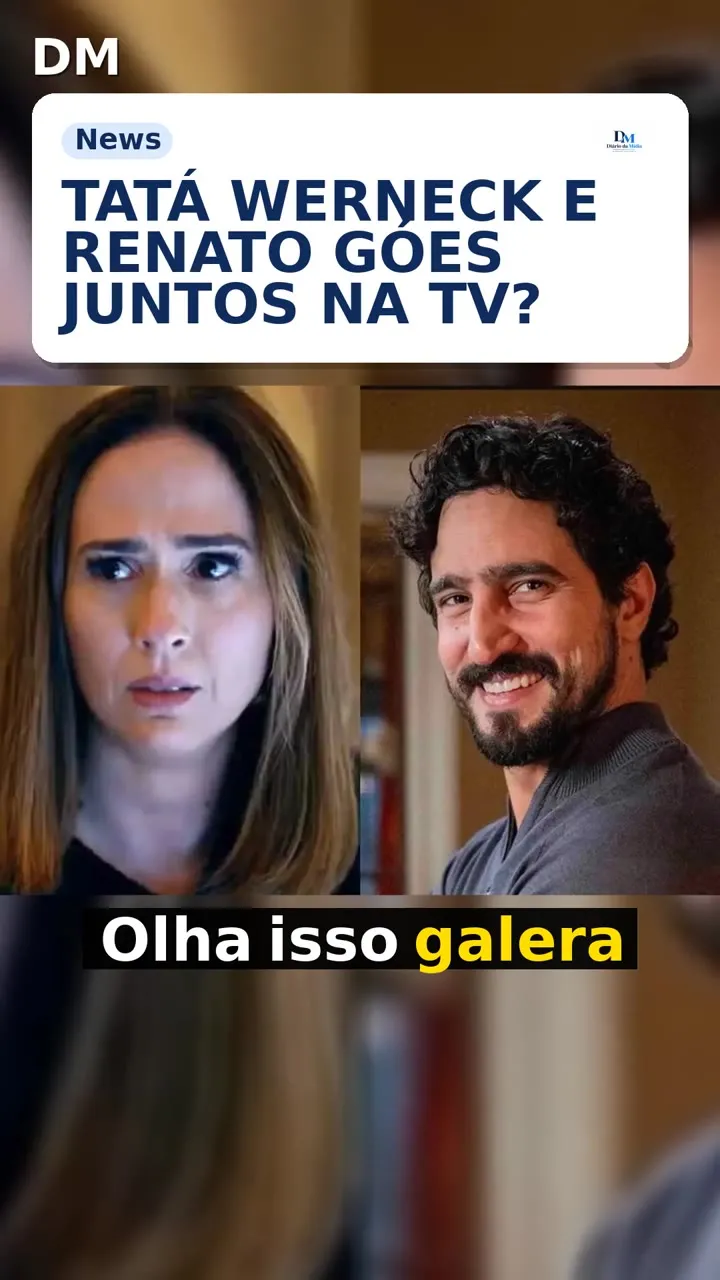 Tatá Werneck reage à escalação de Renato Góes em Quem Ama Cuida