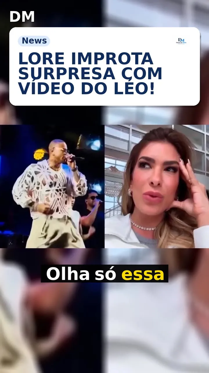 Lore Improta reage a vídeo que mostra parte íntima de Léo Santana