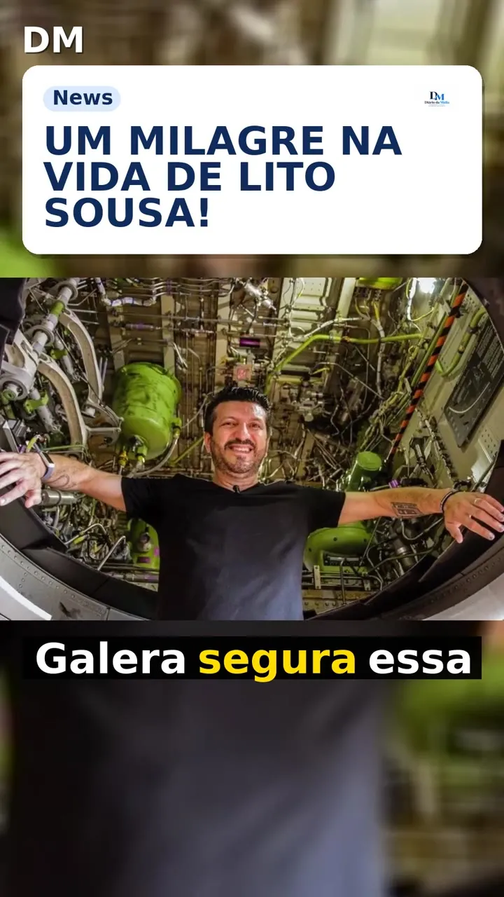 Lito Sousa: esposa fala em milagre após diagnóstico raro
