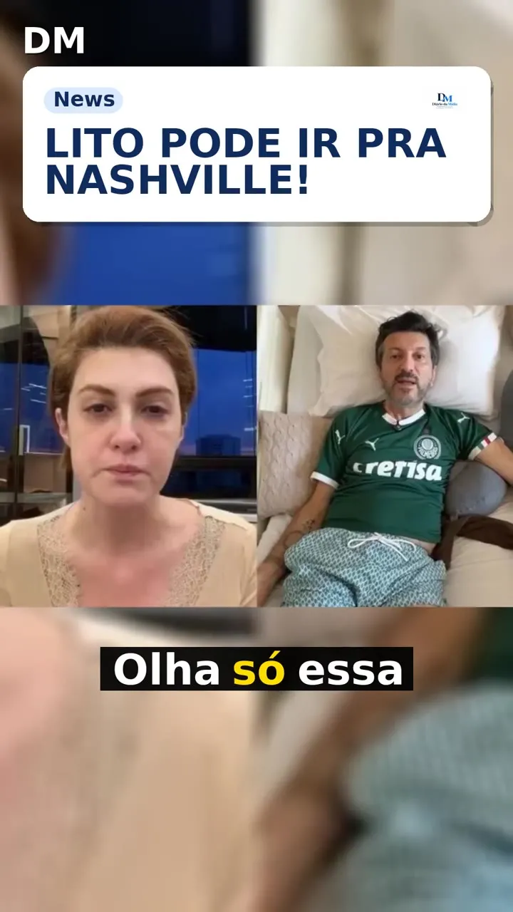 Lito Sousa: possibilidade de avaliação em estudo em Nashville ganha velocidade