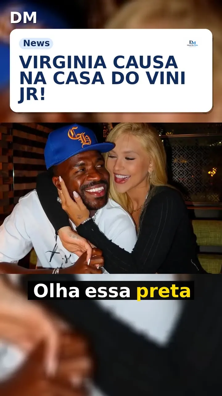 Virginia Fonseca vira alvo de fãs internacionais de Vini Jr.