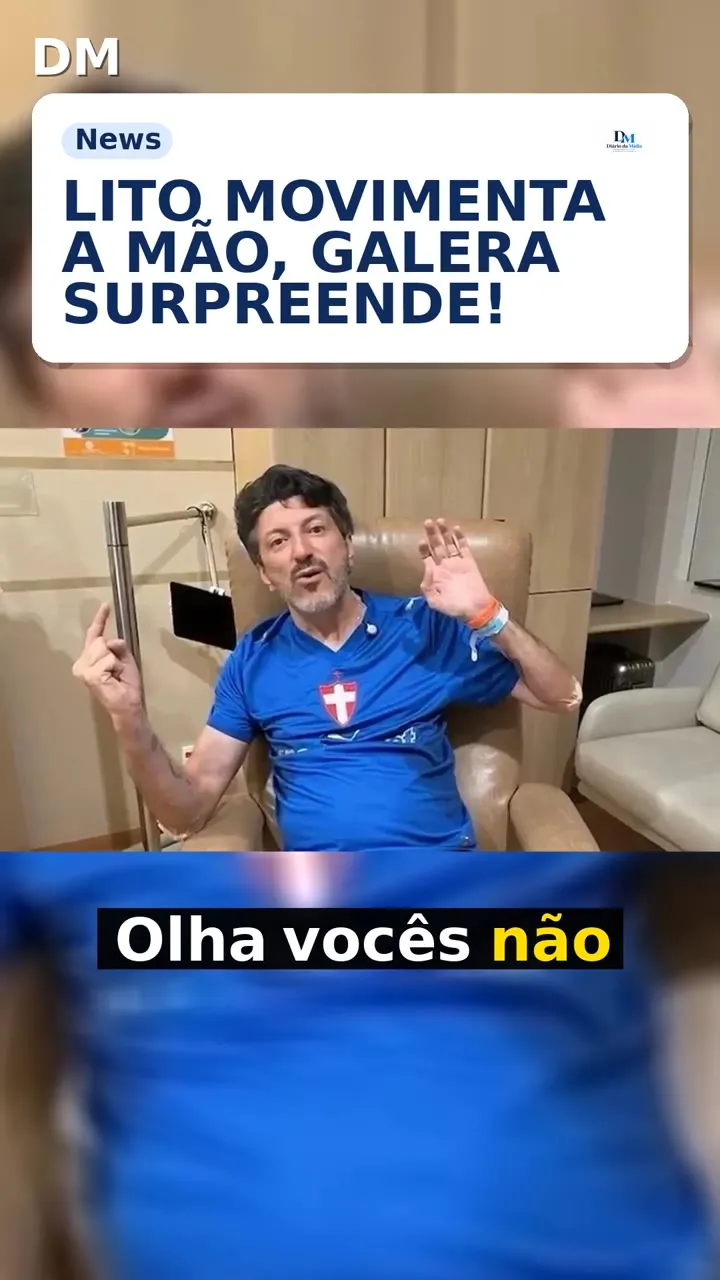 Lito Sousa: movimento na mão esquerda surpreende seguidores