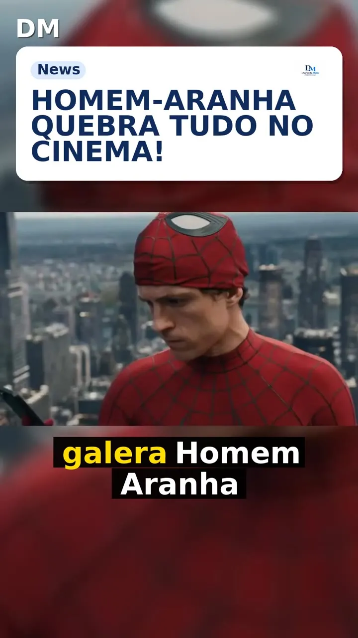 Homem-Aranha: Um Novo Dia assume o 3º lugar com US$ 2,332 bi