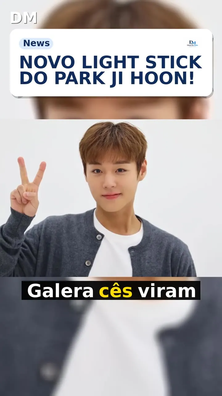 Park Ji Hoon: light stick versão 2 chega com orelhas de onça