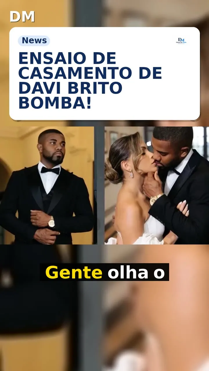 Davi Brito: ensaio de pré-casamento com Emilly Araújo é comparado a comercial
