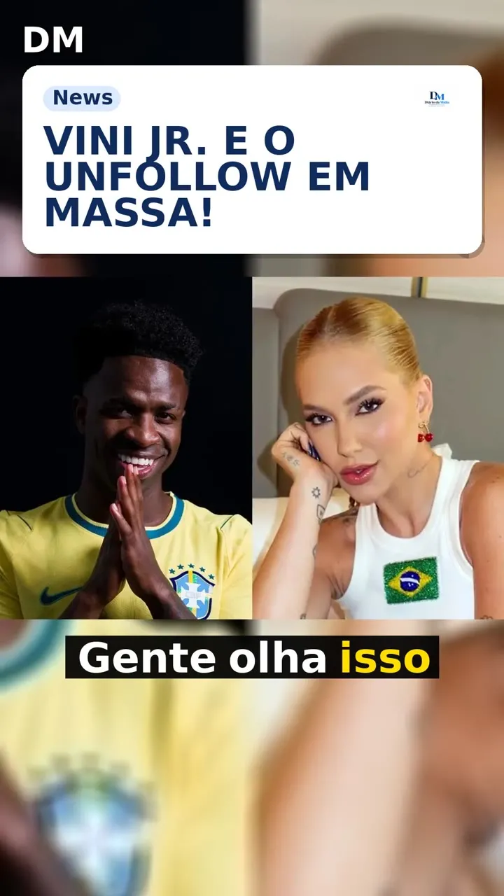 Vini Jr. deixou de seguir 50 mulheres e reacende rumores