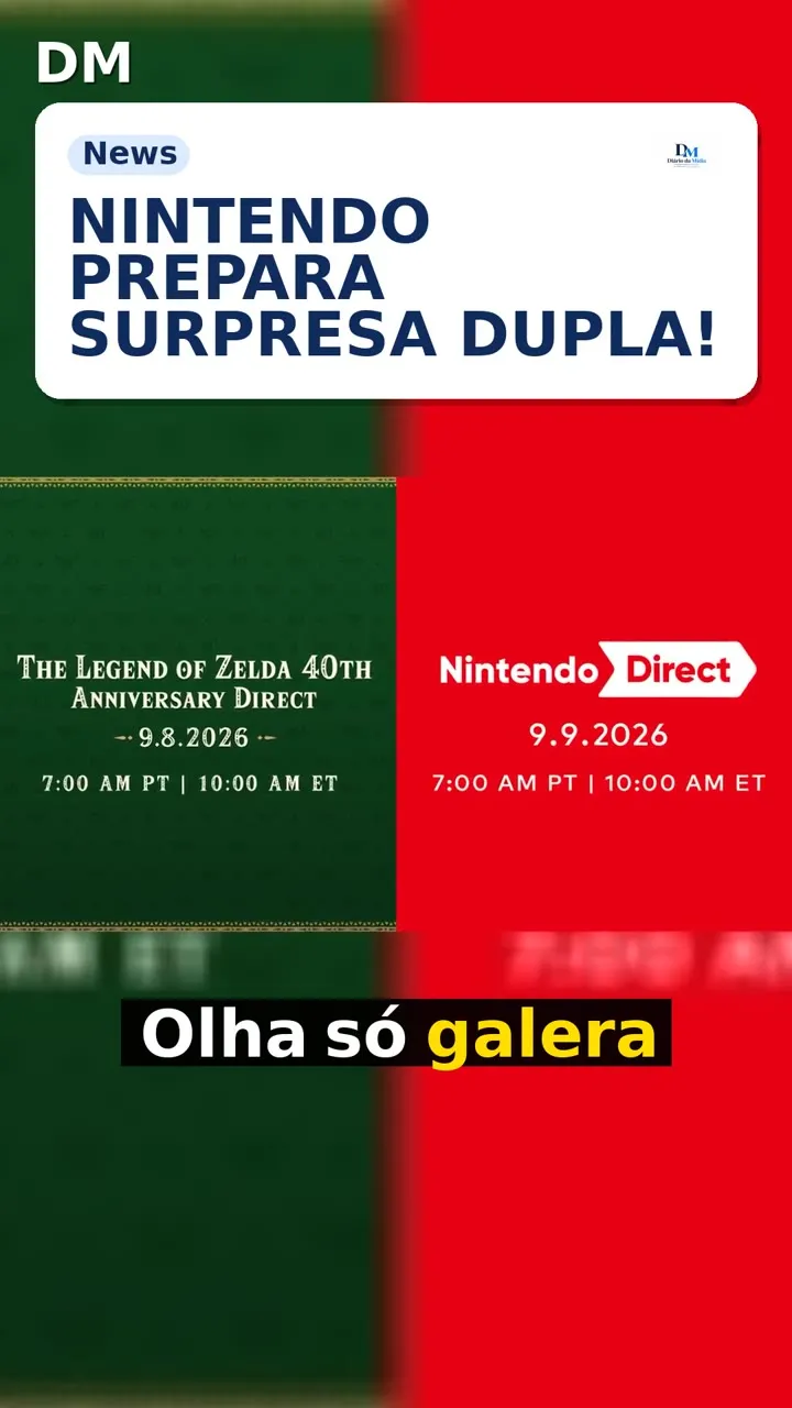 The Legend of Zelda: Direct duplo antecipa Ocarina of Time Remake