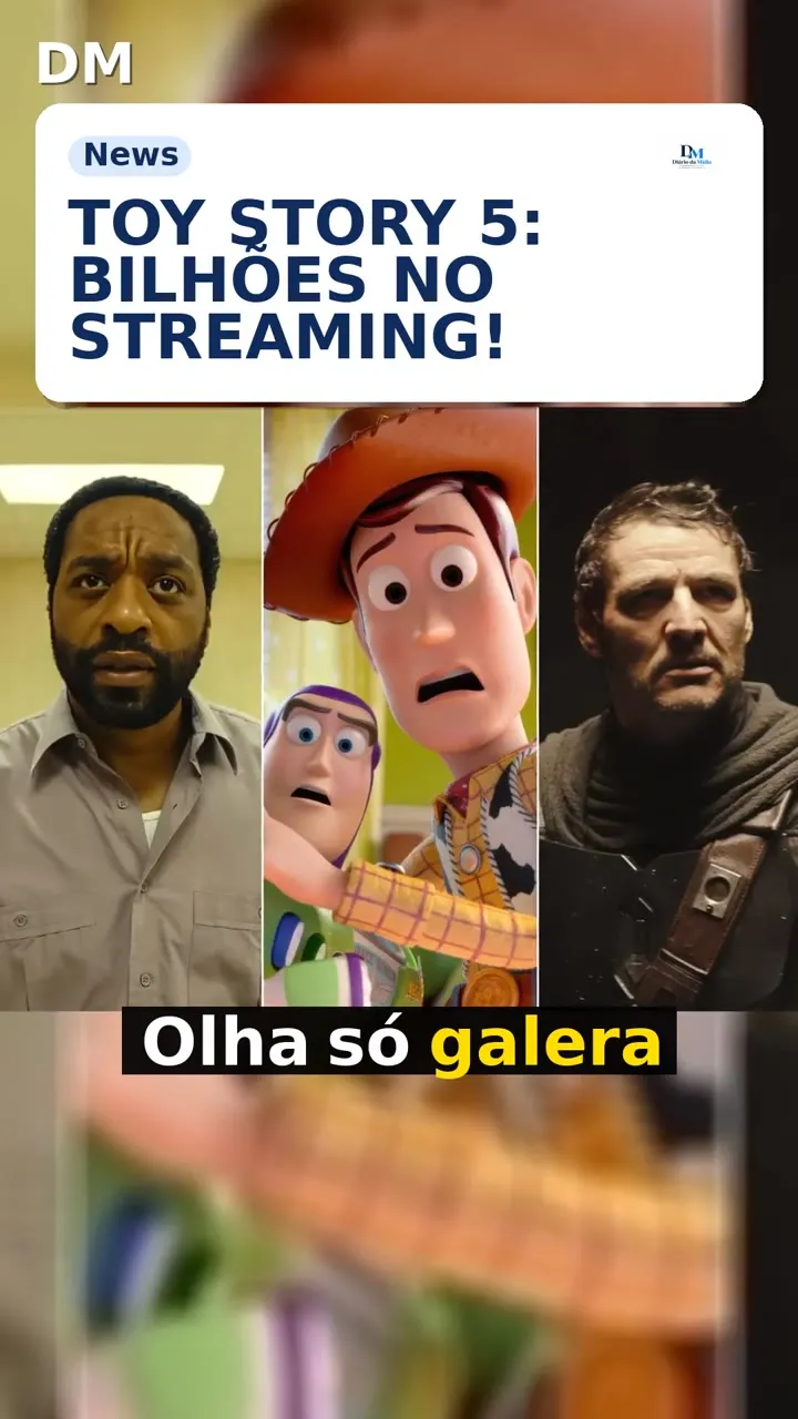 Toy Story 5 chega ao Disney+ após arrecadar US$1,13 bilhão