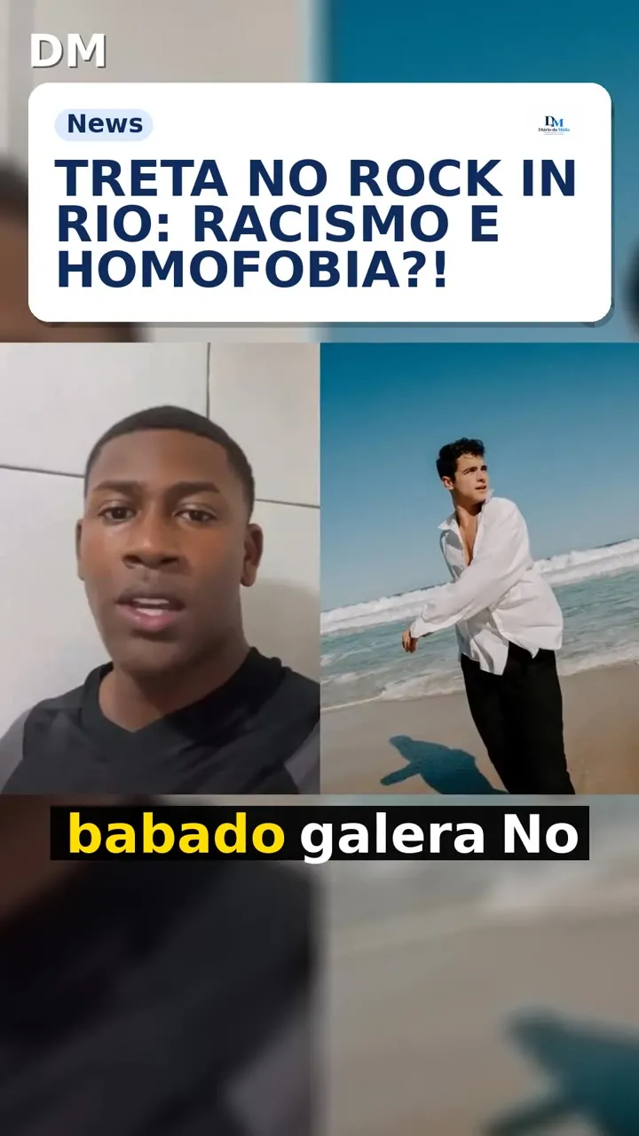 GH acusa João Victor Gonçalves de racismo após Rock in Rio
