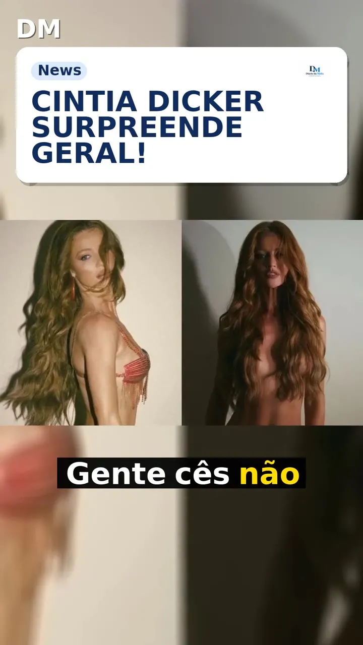 Cintia Dicker posa de topless após separação de Pedro Scooby