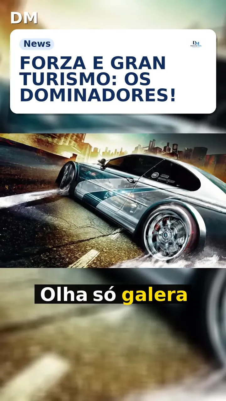 Jogos de corrida: dominados por Forza e Gran Turismo