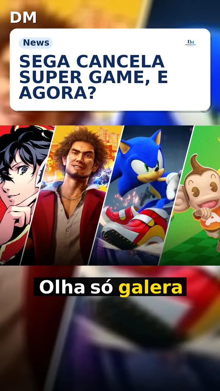 SEGA cancela "Super Game" após anos de investimento e risco elevado