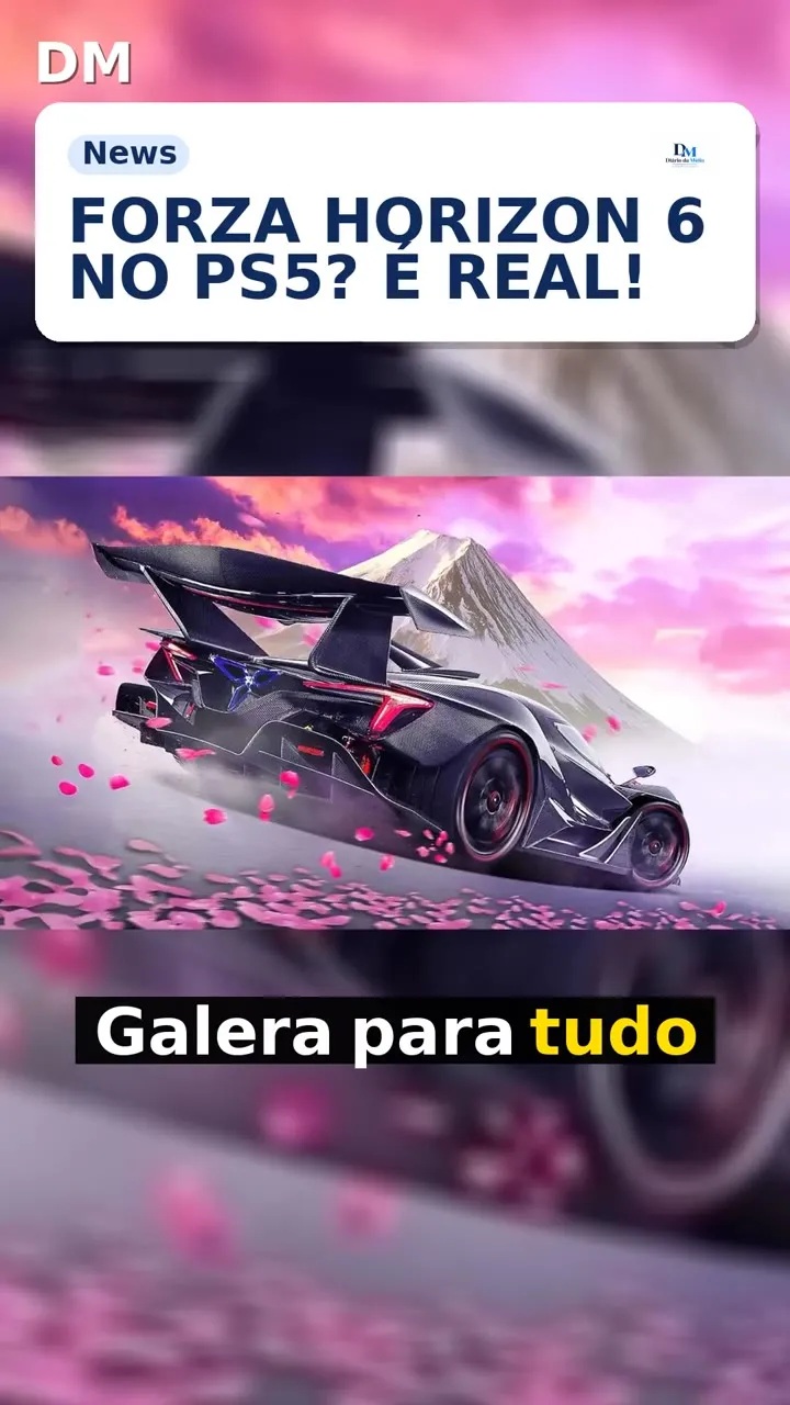 Forza Horizon 6 chega ao PlayStation 5 e quebra exclusividade