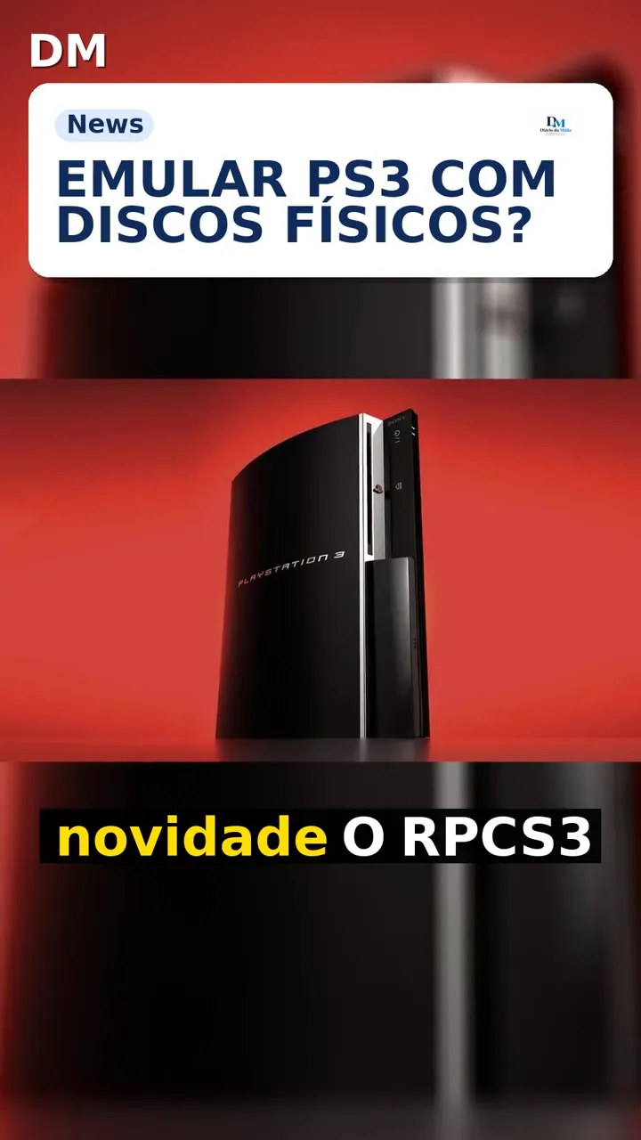 RPCS3: emulador passa a ler discos físicos do PS3