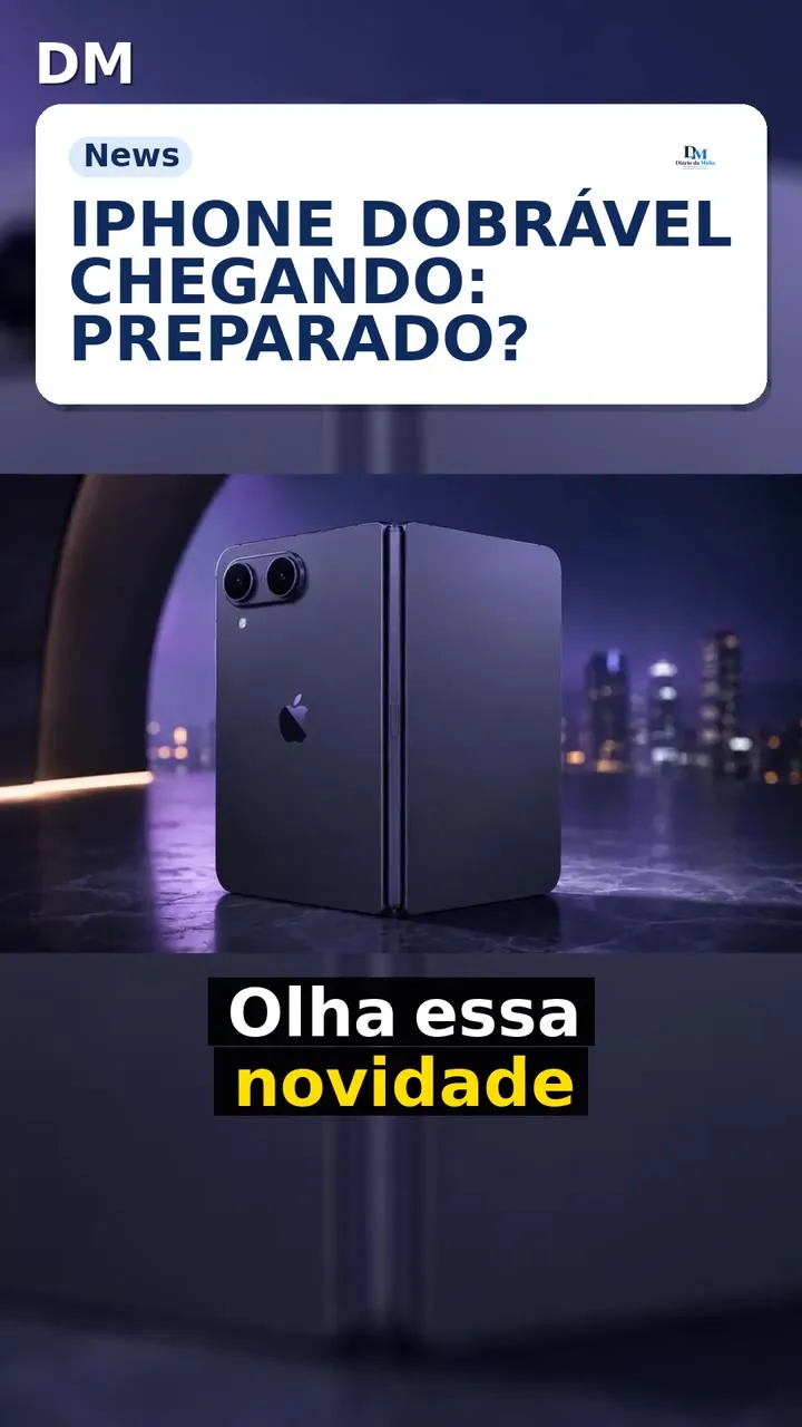 iPhone Duo: dobrável deve partir de US$ 2.000
