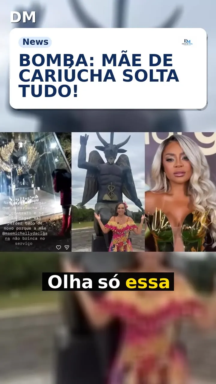 Mãe Michelly da Cigana expõe local do contrato de Cariúcha