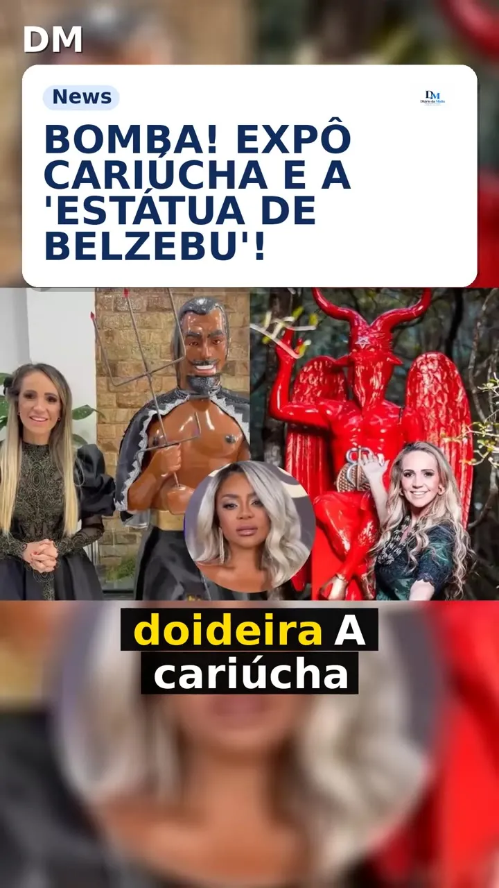 Mãe Michelly da Cigana: exposed de Cariúcha choca público