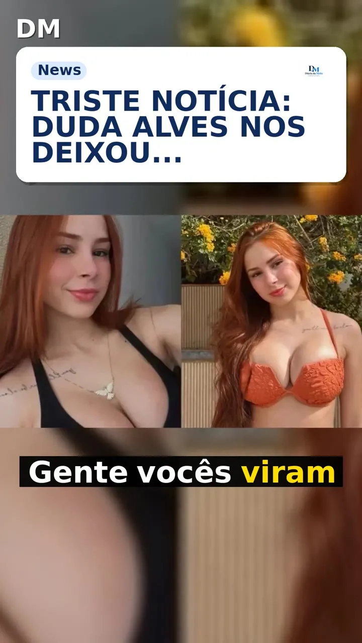 Duda Alves: tiktoker morre aos 22 e deixa fãs em choque