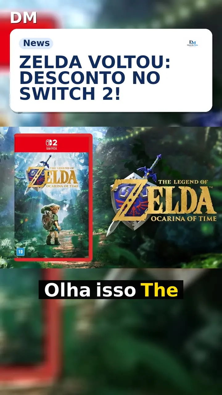 The Legend of Zelda: Ocarina of Time — pré‑venda com desconto